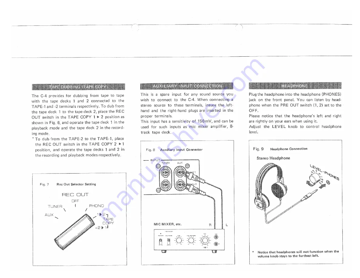 Yamaha C-4 Owner'S Manual Download Page 13