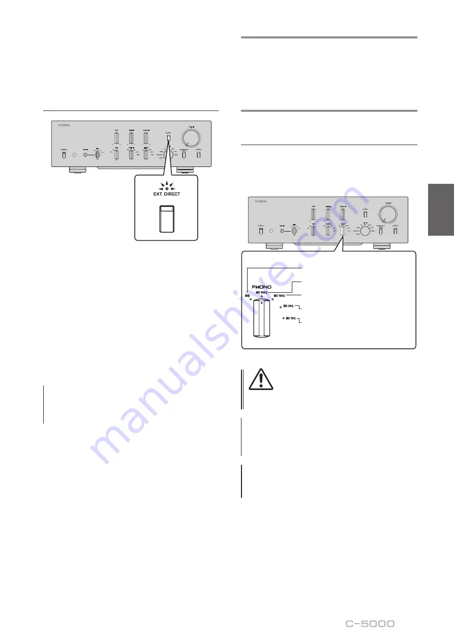 Yamaha C-5000 Owner'S Manual Download Page 69