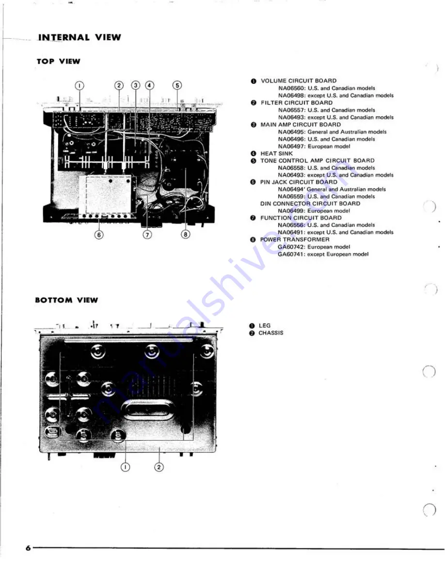 Yamaha CA-400 Скачать руководство пользователя страница 5