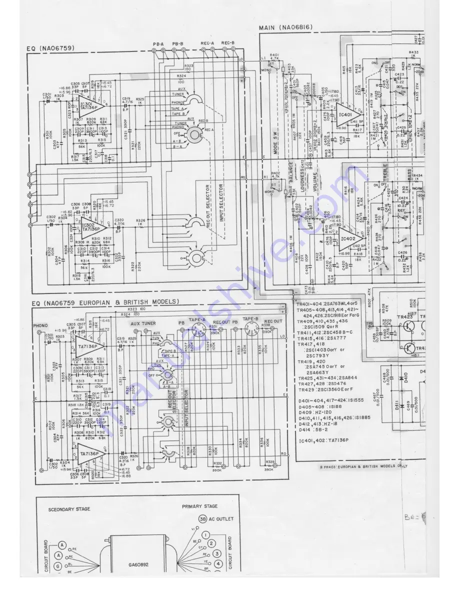 Yamaha CA-610 Скачать руководство пользователя страница 16