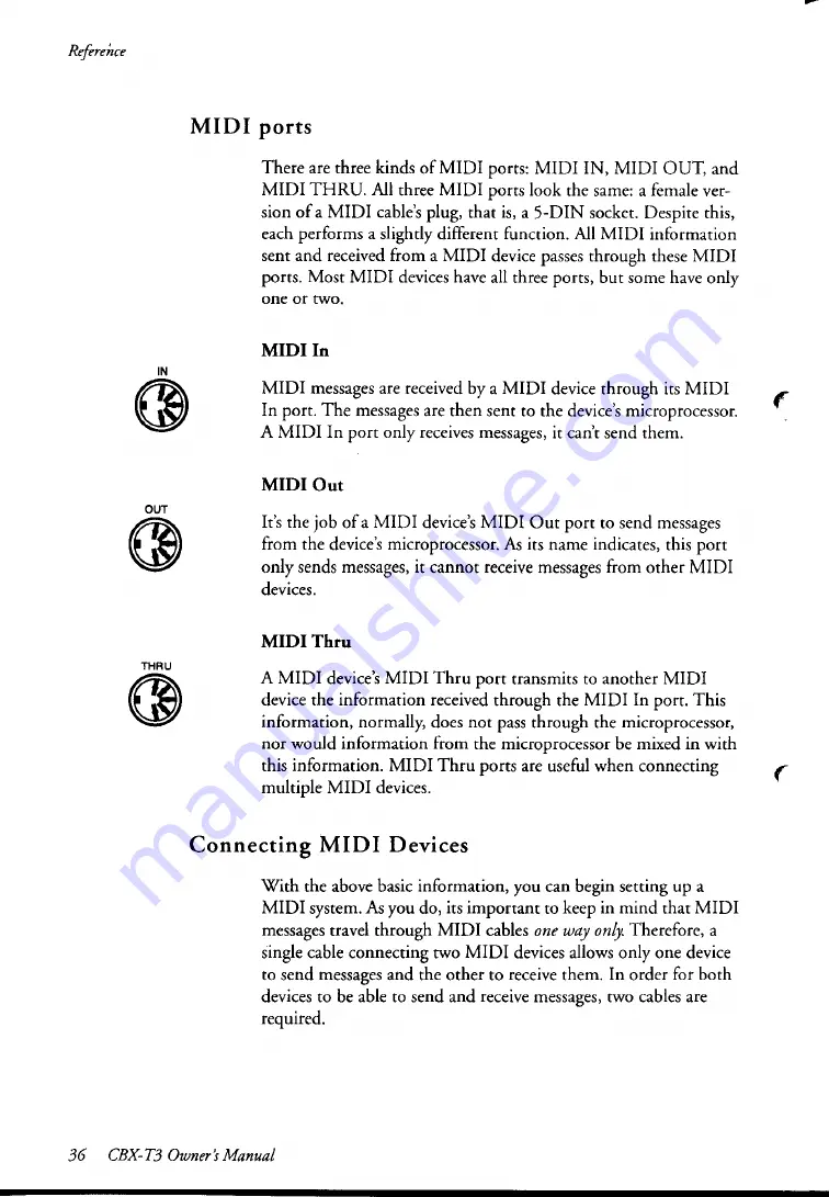 Yamaha CBX-T3 Owner'S Manual Download Page 41