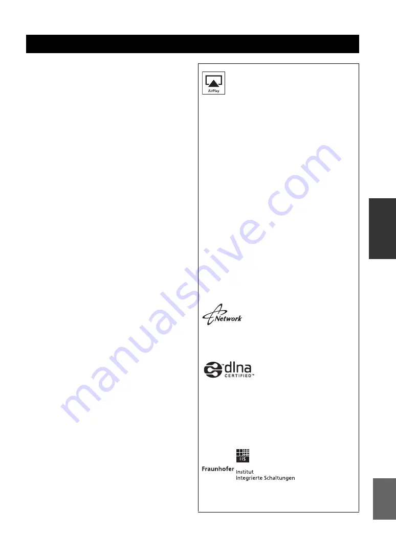 Yamaha CD-N301 Owner'S Manual Download Page 289