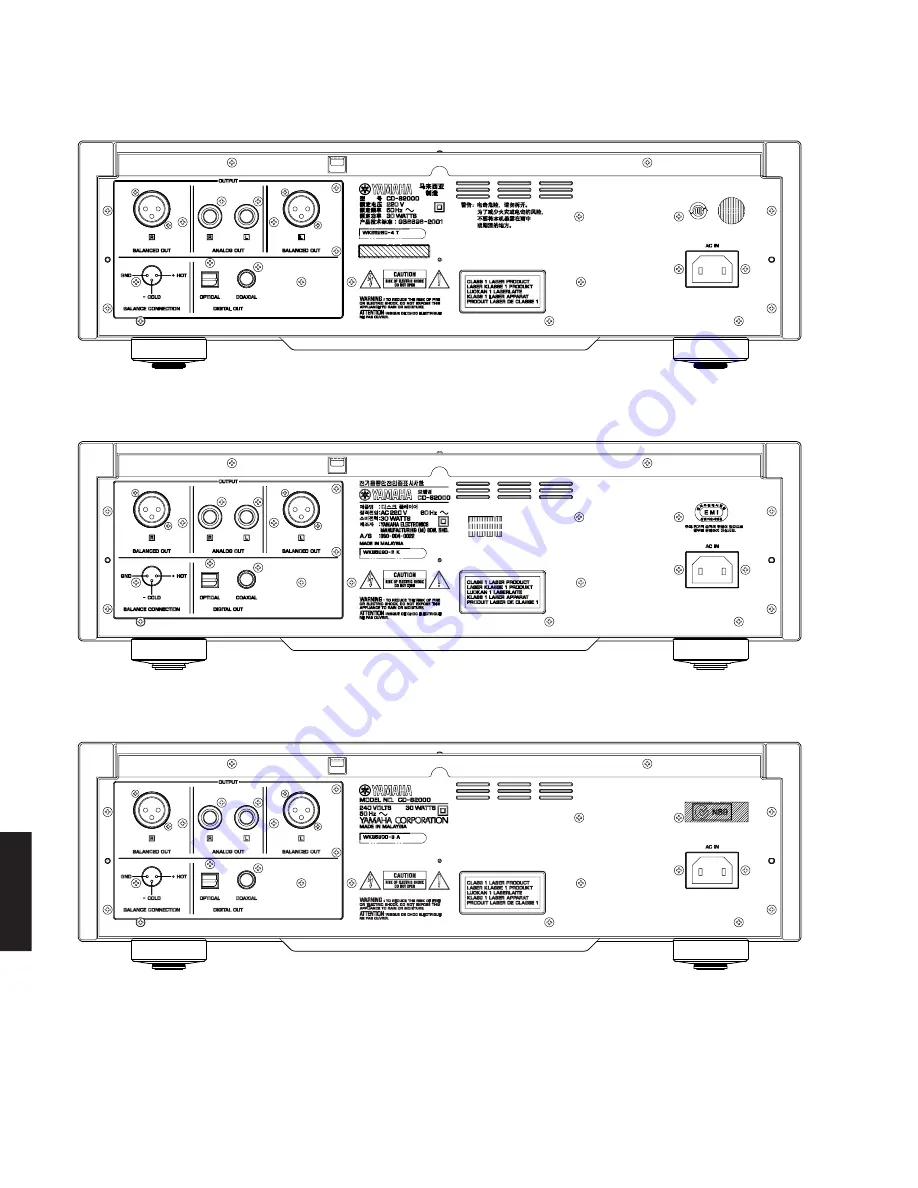 Yamaha CD S2000 - SACD Player Скачать руководство пользователя страница 6