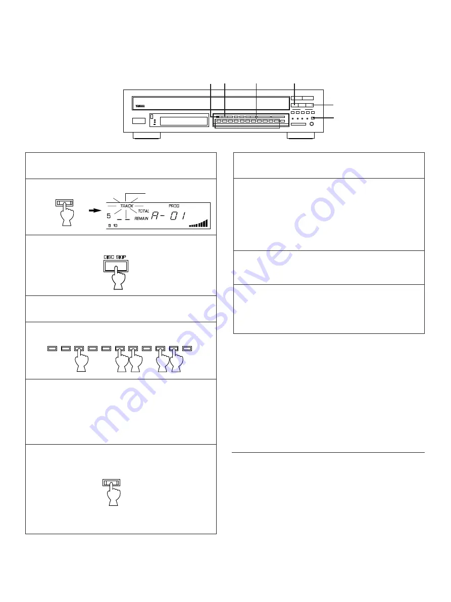 Yamaha CDC-835 Скачать руководство пользователя страница 18