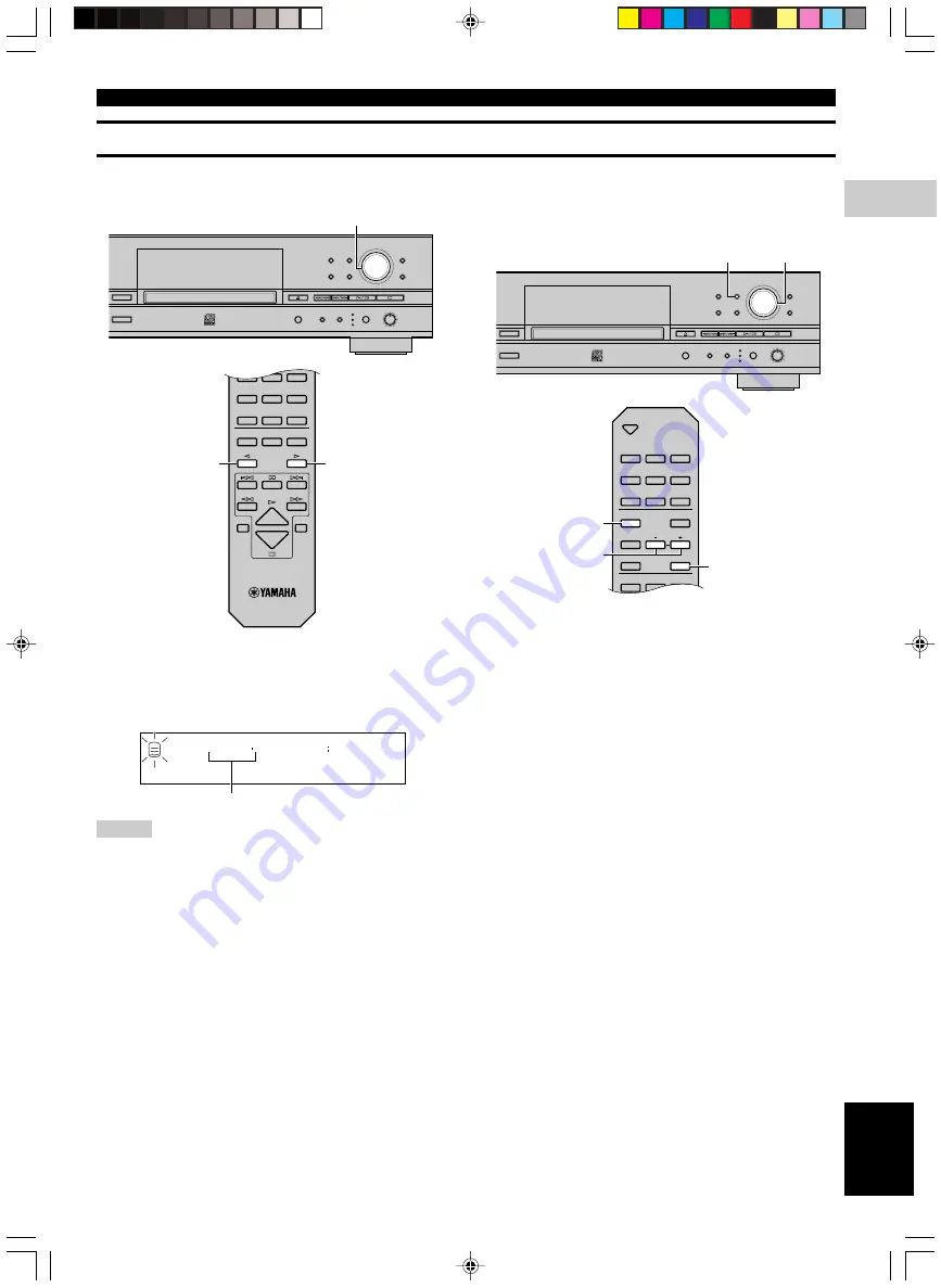 Yamaha CDR-HD1300 Owner'S Manual Download Page 31