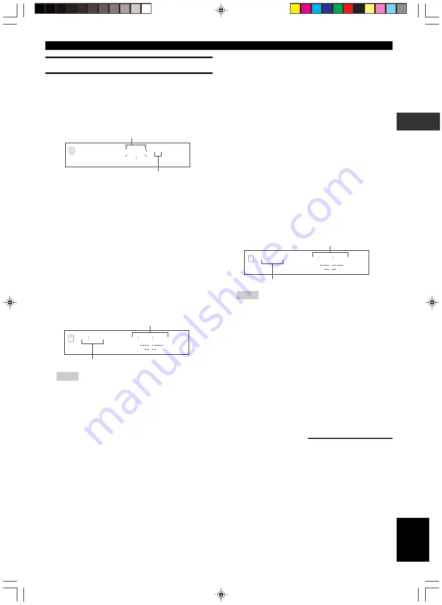 Yamaha CDR-HD1300 Owner'S Manual Download Page 47