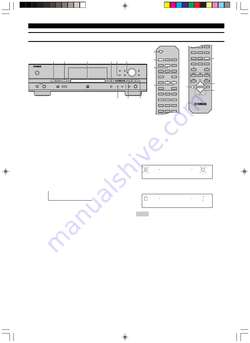 Yamaha CDR-HD1300 Owner'S Manual Download Page 68