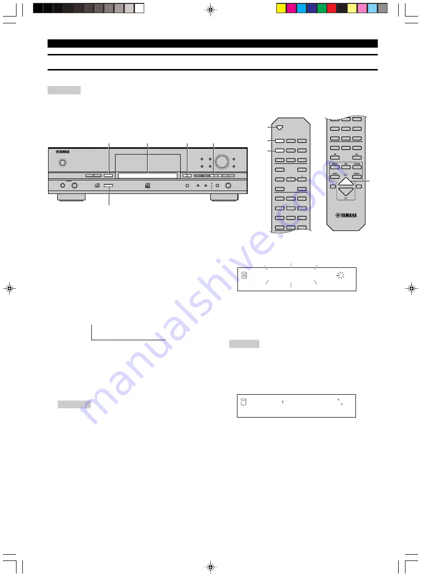 Yamaha CDR-HD1300 Owner'S Manual Download Page 80