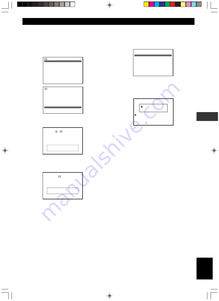 Yamaha CDR-HD1300 Owner'S Manual Download Page 95