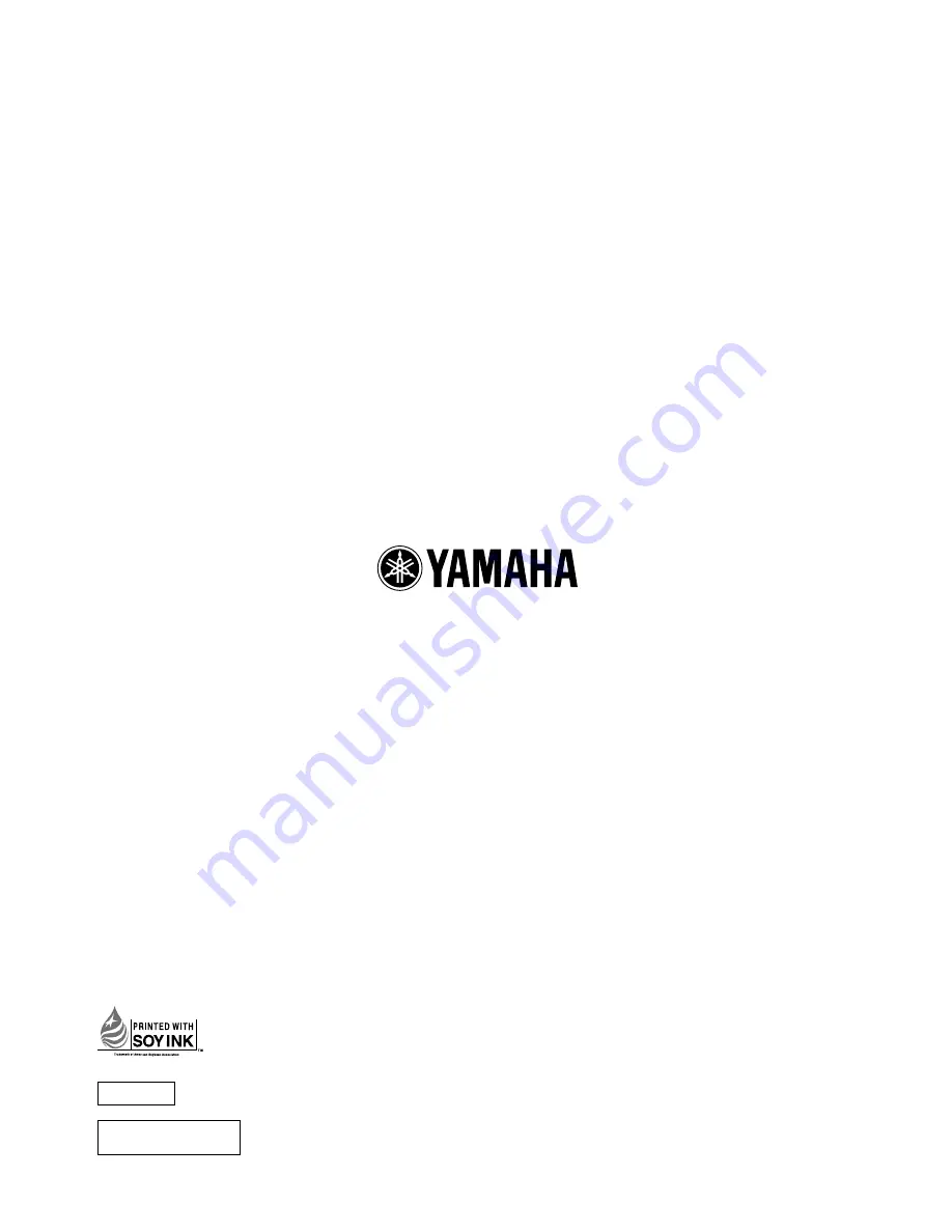 Yamaha Clarinets Owner'S Manual Download Page 14