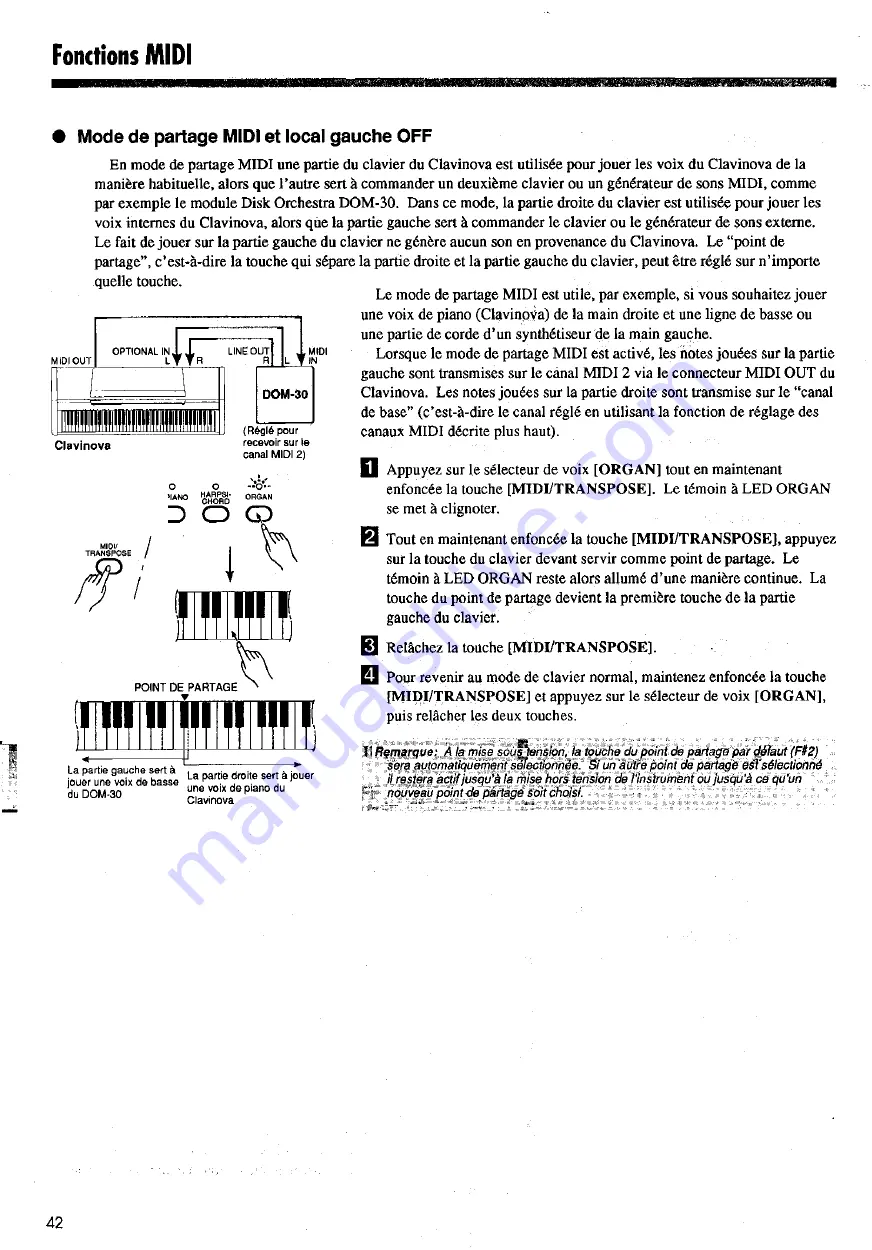 Yamaha Clavinova CLP-121S (French) Manuel D'Instructions Download Page 15