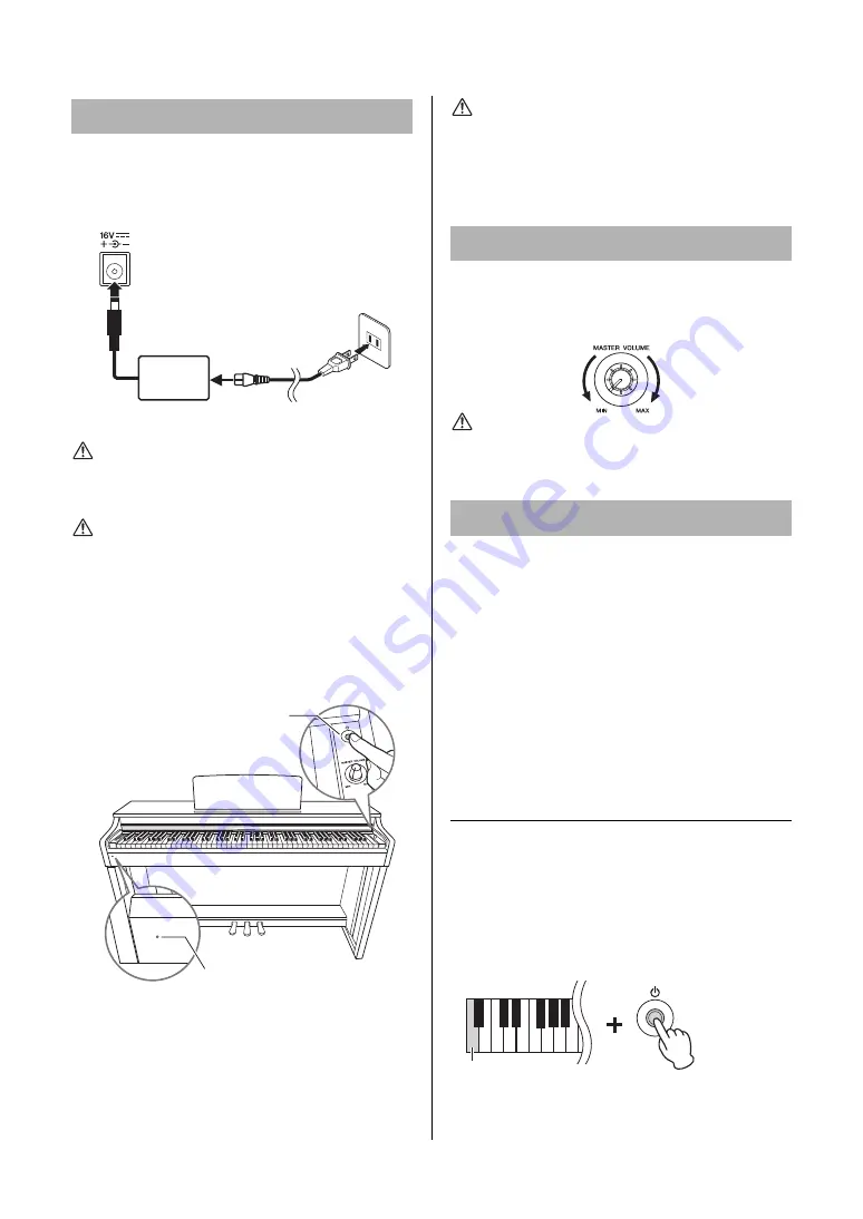 Yamaha Clavinova CLP-625 Скачать руководство пользователя страница 12