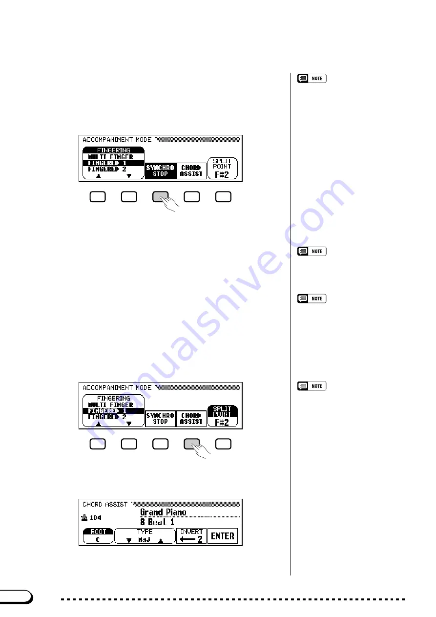 Yamaha Clavinova CVP-103M Owner'S Manual Download Page 62