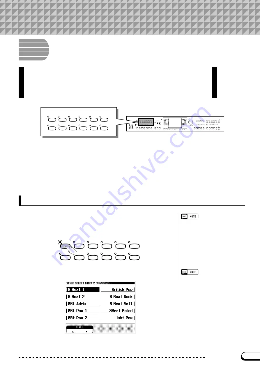 Yamaha Clavinova CVP-105 Owner'S Manual Download Page 61