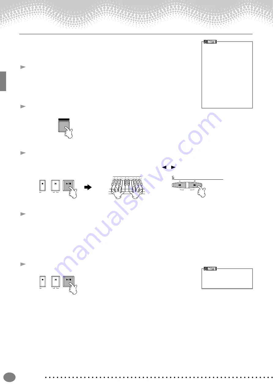 Yamaha Clavinova CVP-204 Скачать руководство пользователя страница 38