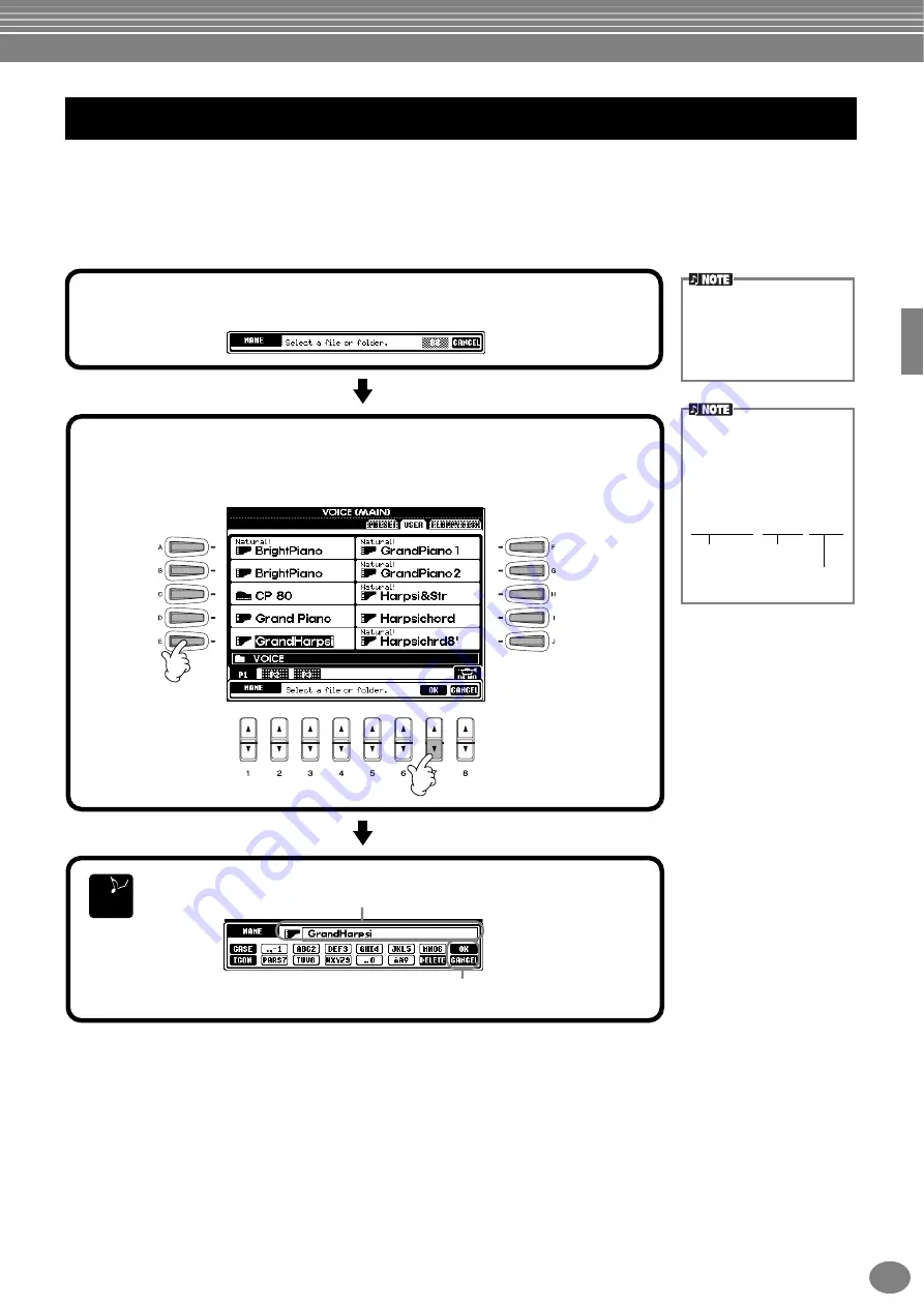 Yamaha Clavinova CVP-204 Owner'S Manual Download Page 45