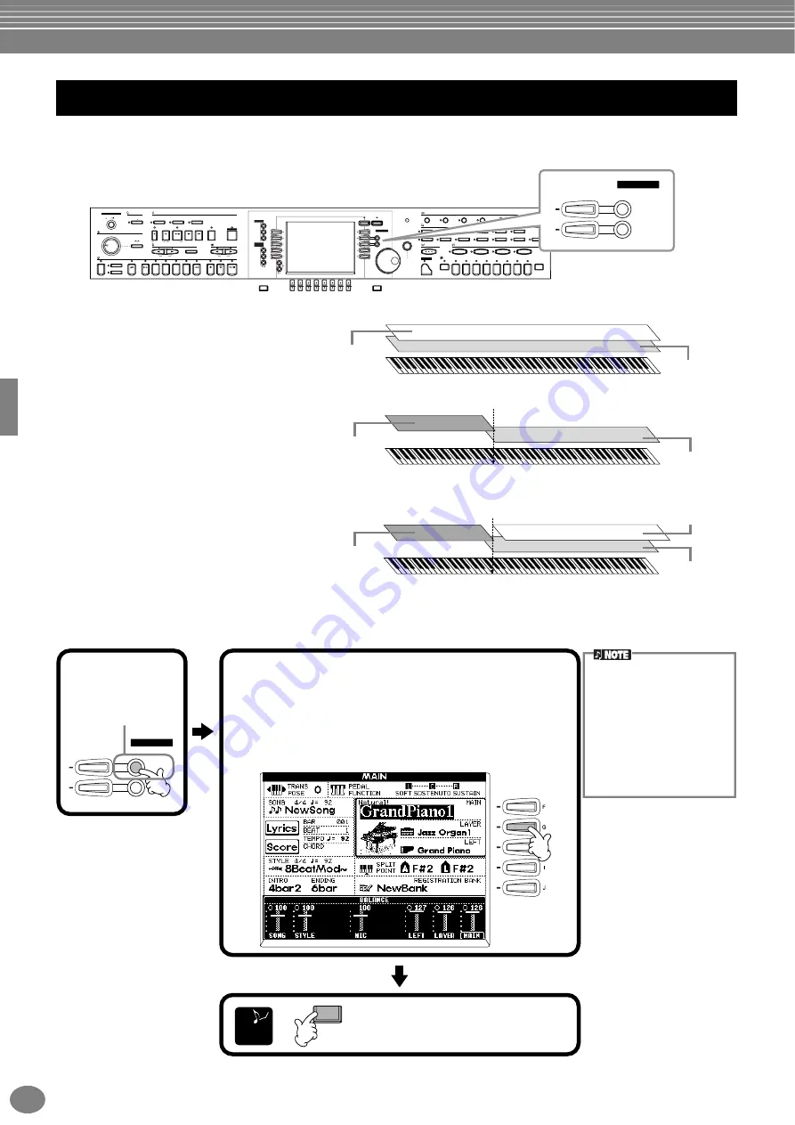 Yamaha Clavinova CVP-204 Owner'S Manual Download Page 60