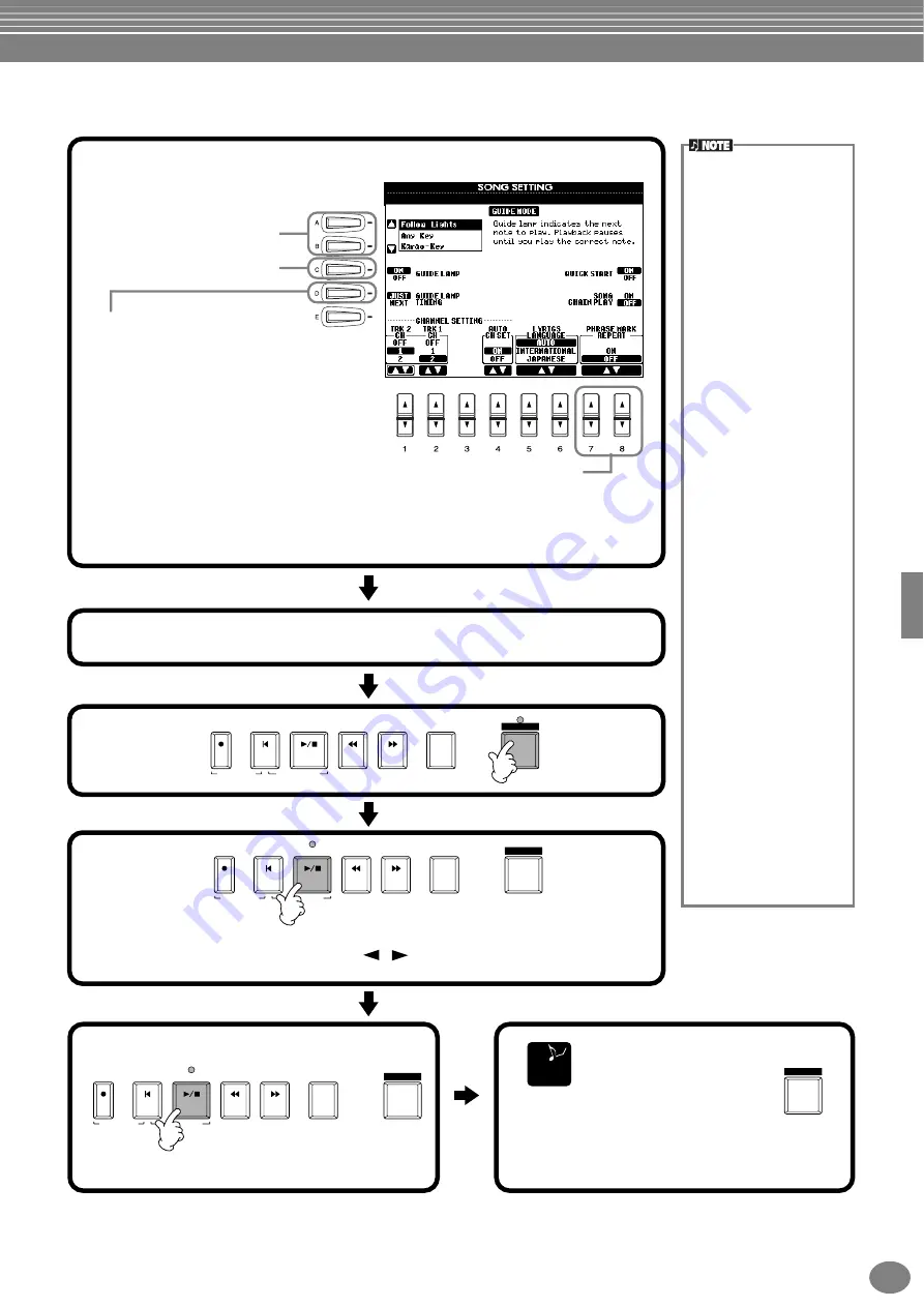 Yamaha Clavinova CVP-204 Owner'S Manual Download Page 83