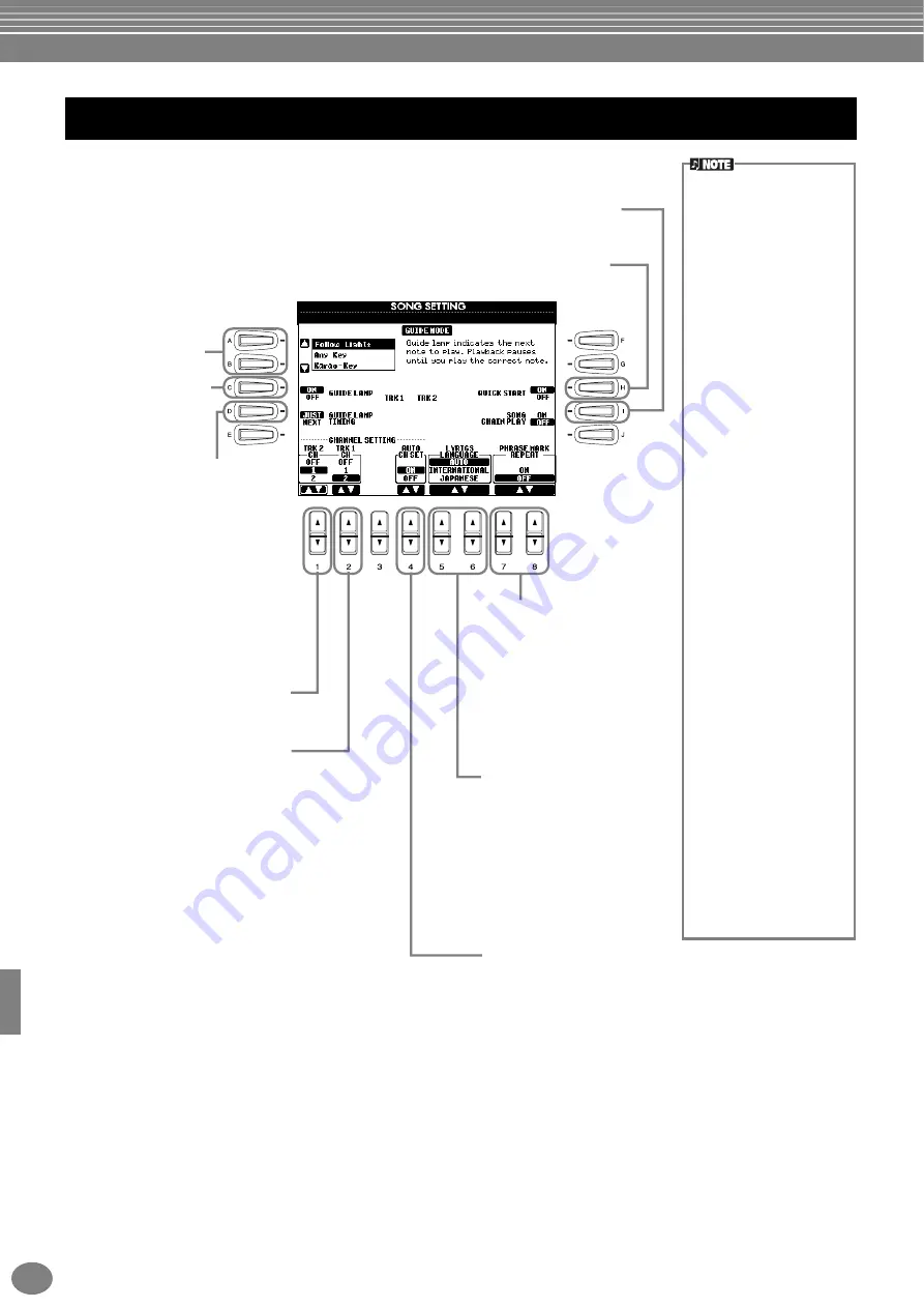 Yamaha Clavinova CVP-204 Owner'S Manual Download Page 132