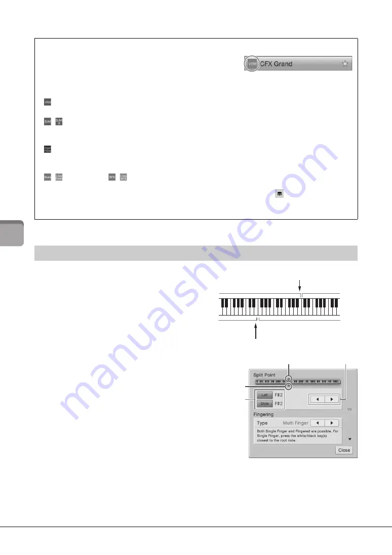 Yamaha Clavinova CVP-705 Скачать руководство пользователя страница 50