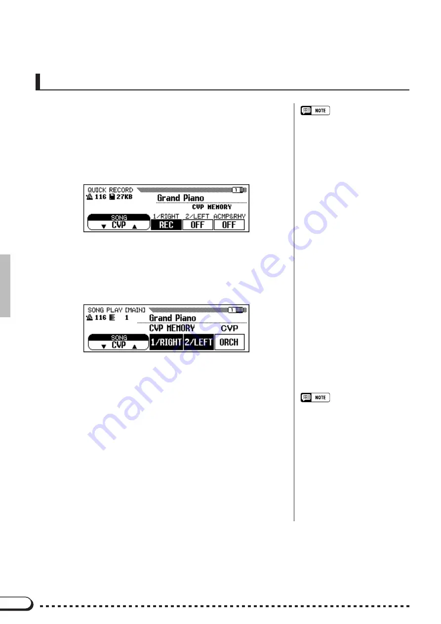 Yamaha Clavinova CVP-92 Owner'S Manual Download Page 116