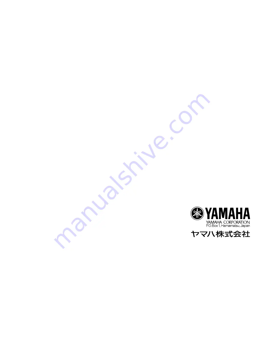 Yamaha Closed Hi-Hat Holder CHH-920 (Japanese) Owner'S Manual Download Page 4