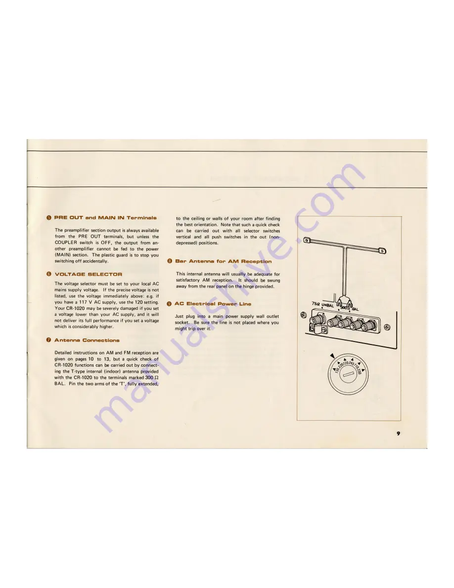 Yamaha CR1020 Owner'S Manual Download Page 12