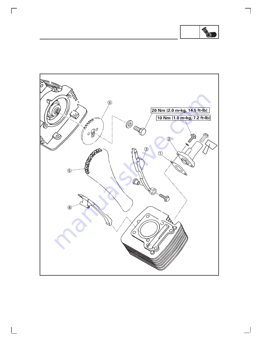 Yamaha Crux S Workshop Manual Download Page 127