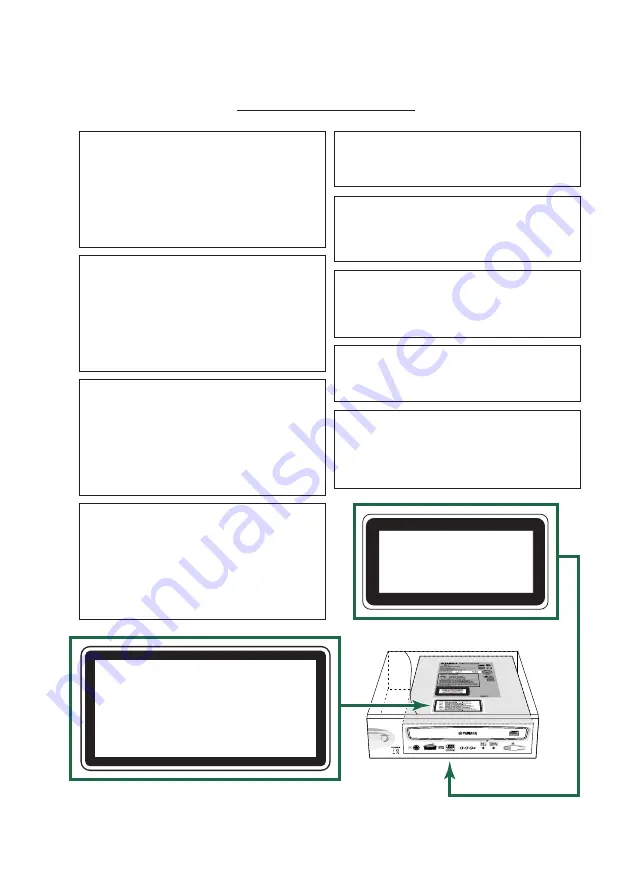 Yamaha CRW8424SX Series Owner'S Manual Download Page 3