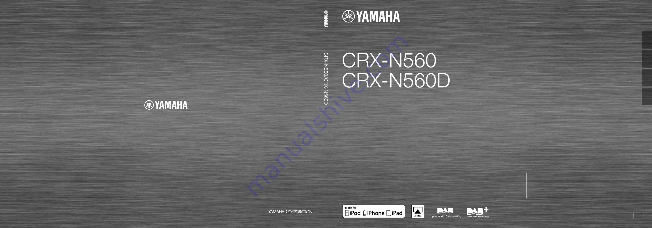 Yamaha CRX-N560 Owner'S Manual Download Page 1