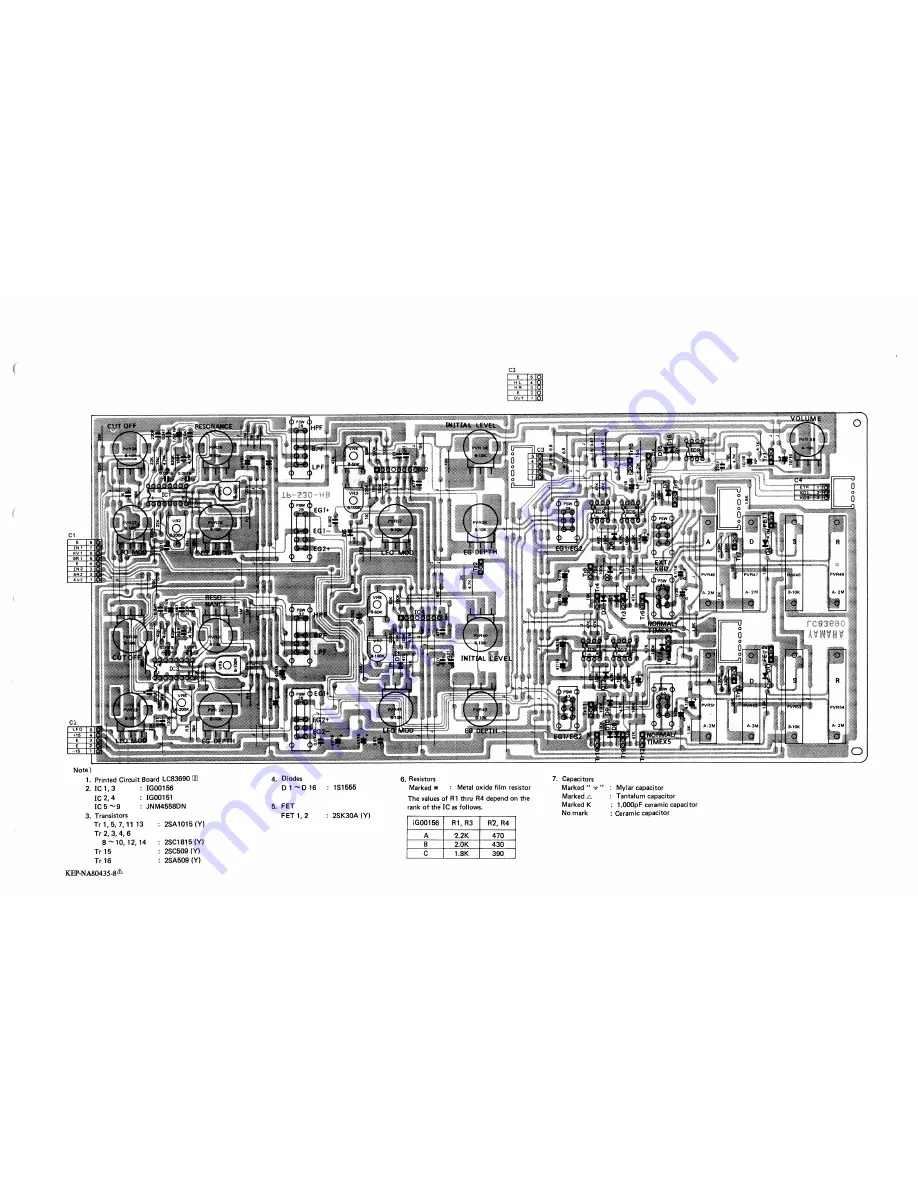 Yamaha CS-15 Service Manual Download Page 33