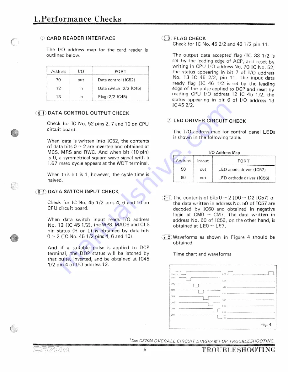 Yamaha CS-70M Service Manual Download Page 9