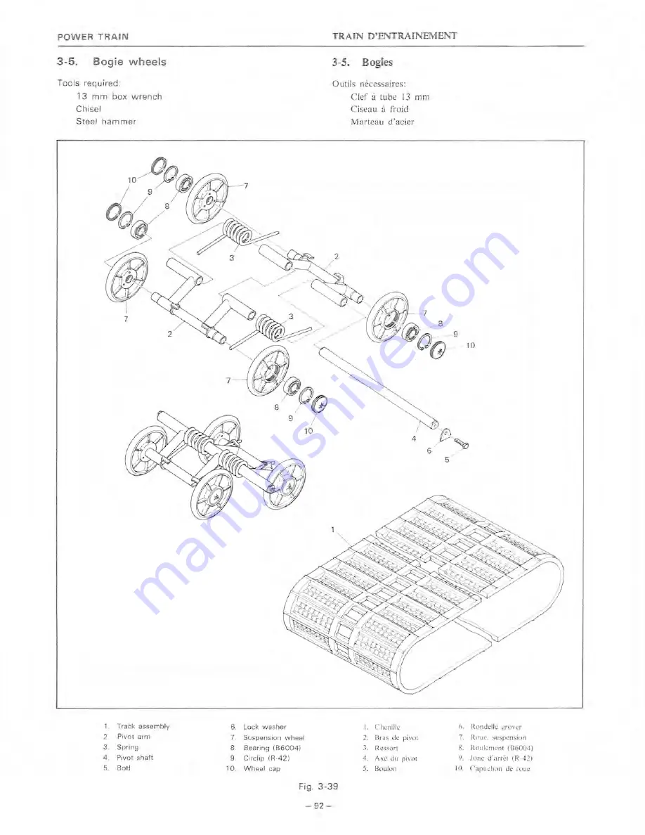 Yamaha CS338G Service Manual Download Page 101