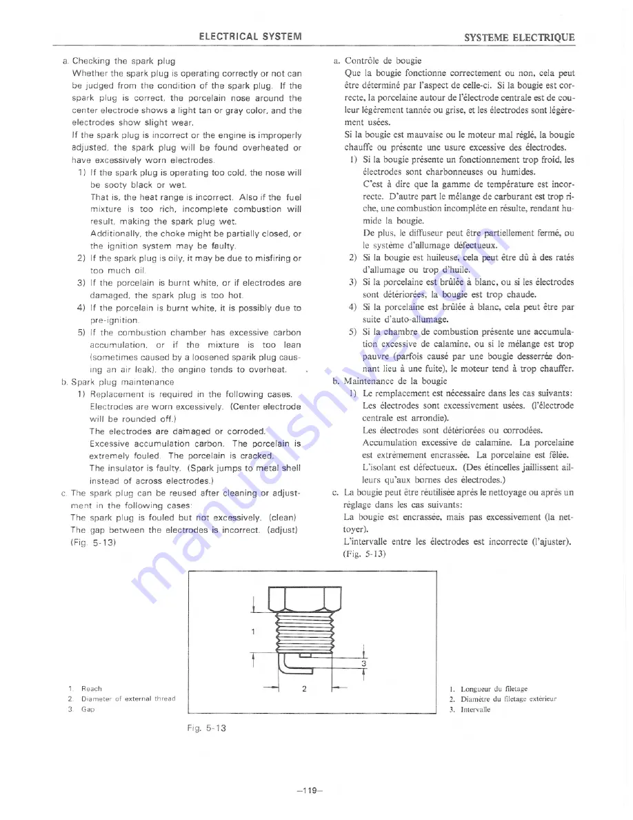 Yamaha CS338G Service Manual Download Page 128