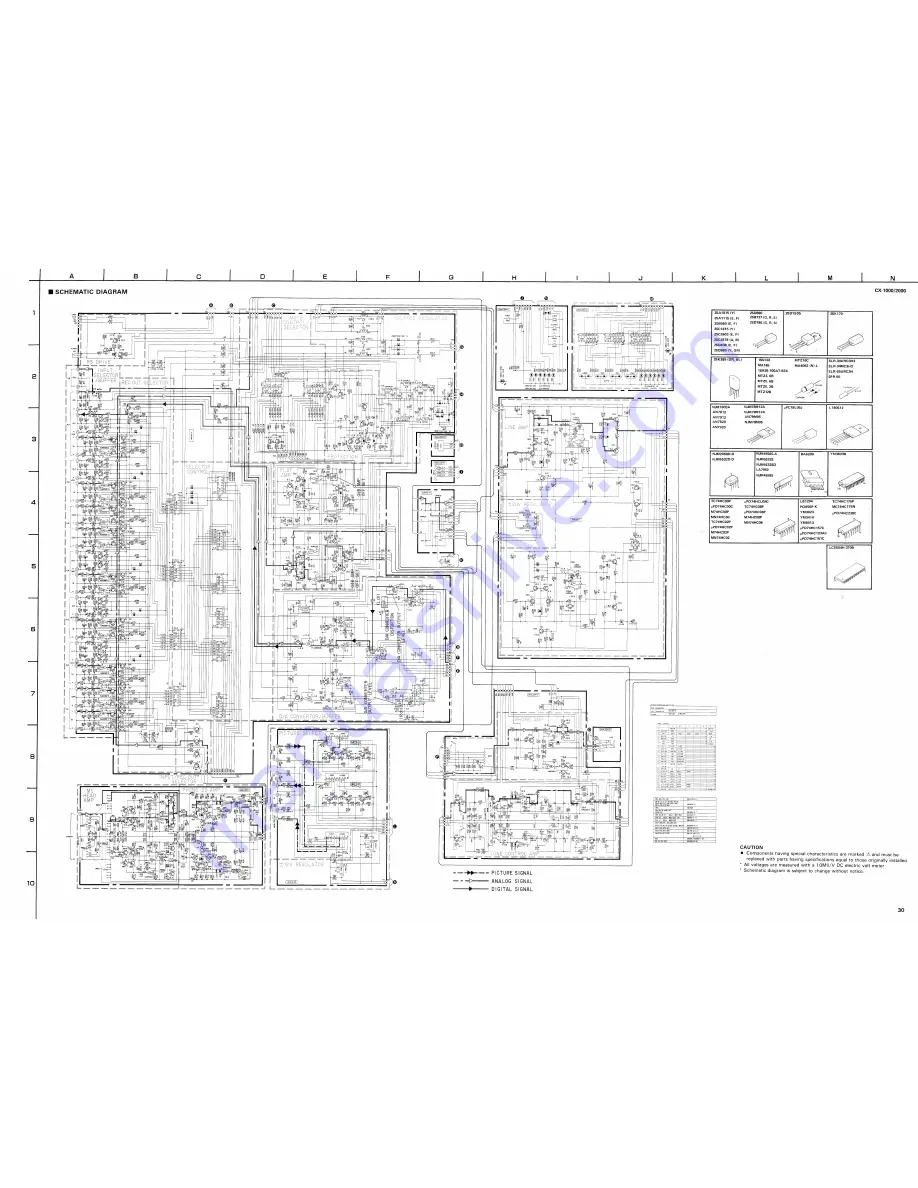 Yamaha CX-1000 Service Manual Download Page 23