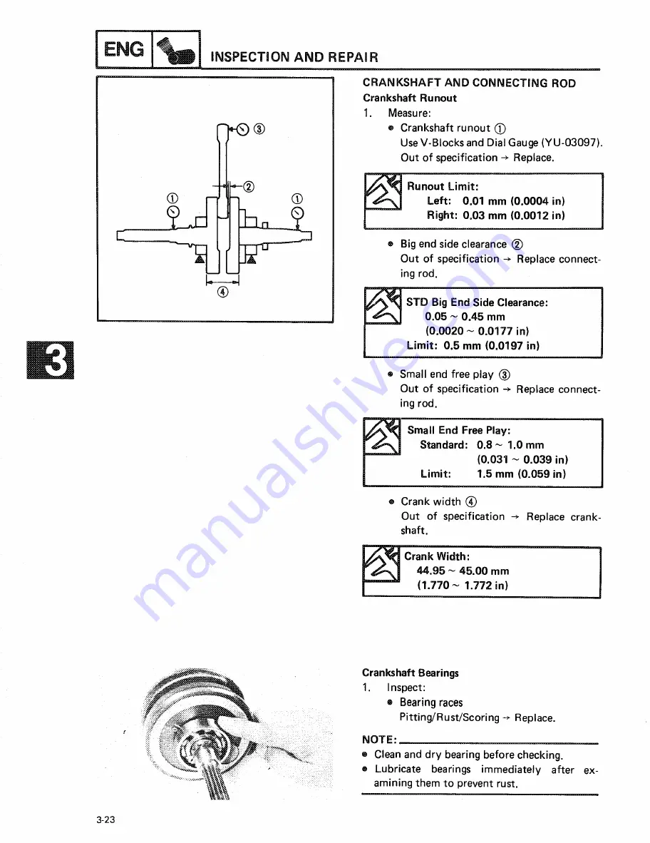 Yamaha CYGNUS.X XC125 Service Manual Download Page 62