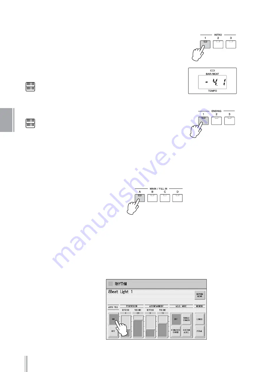 Yamaha DDK-7 Owner'S Manual Download Page 64