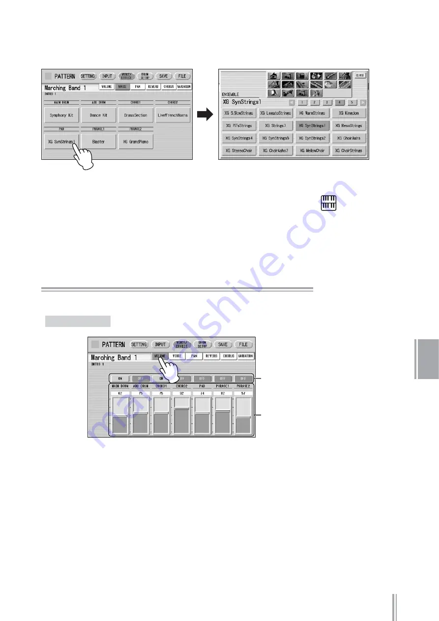 Yamaha DDK-7 Owner'S Manual Download Page 167