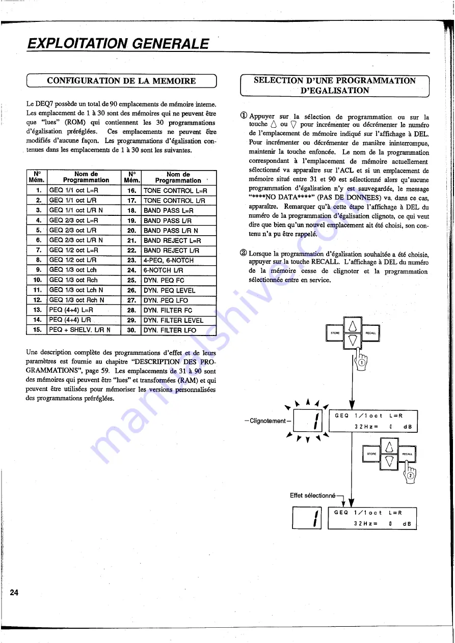 Yamaha DEQ7 Operating Manual Download Page 26