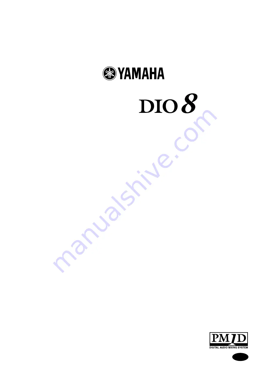 Yamaha DIO8 Скачать руководство пользователя страница 10