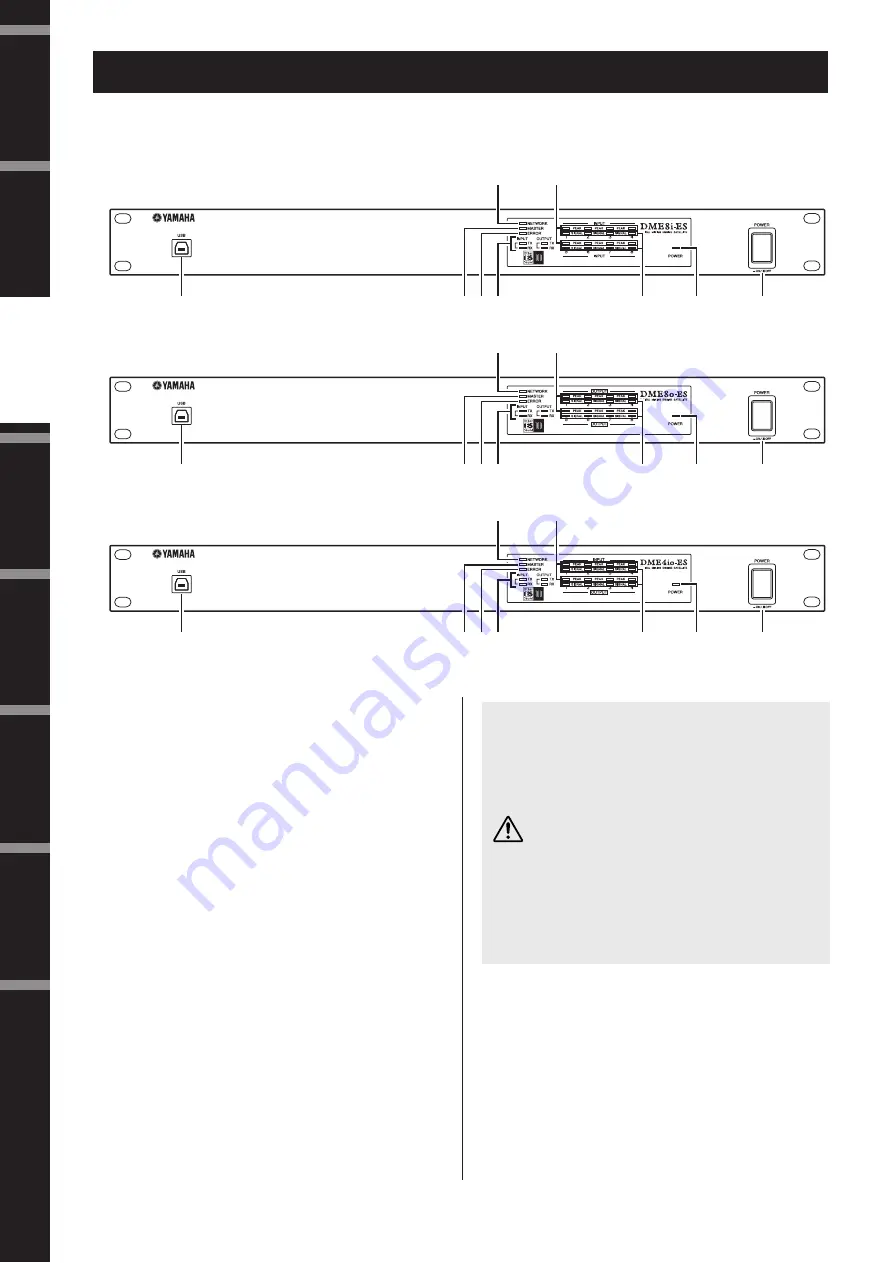 Yamaha DME4io-ES Owner'S Manual Download Page 14