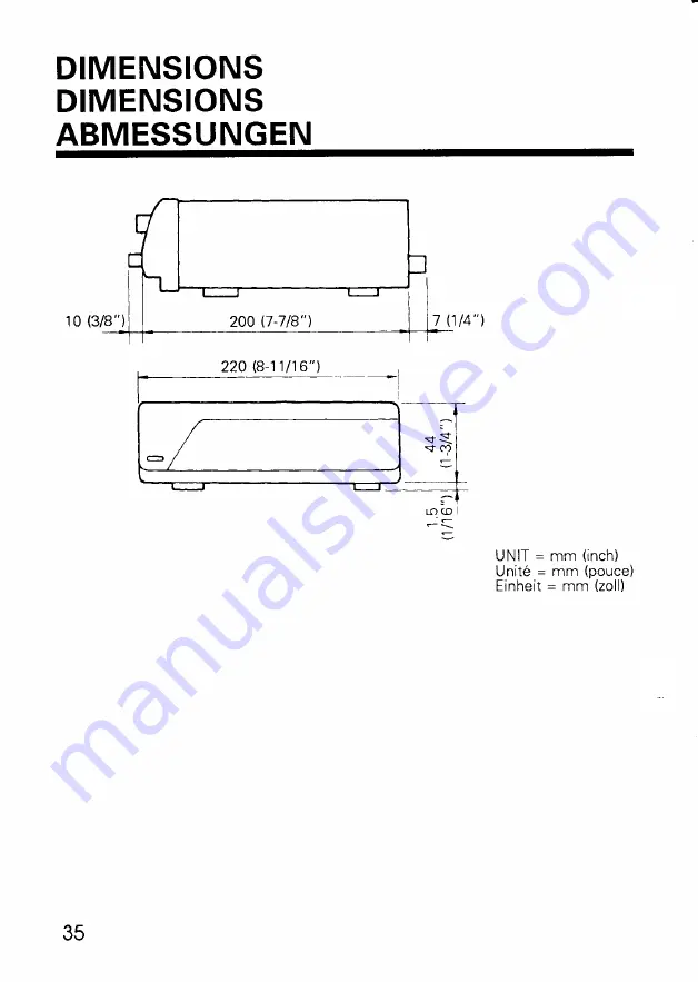 Yamaha DR100 (French) Manuel De Fonctionnement Download Page 14