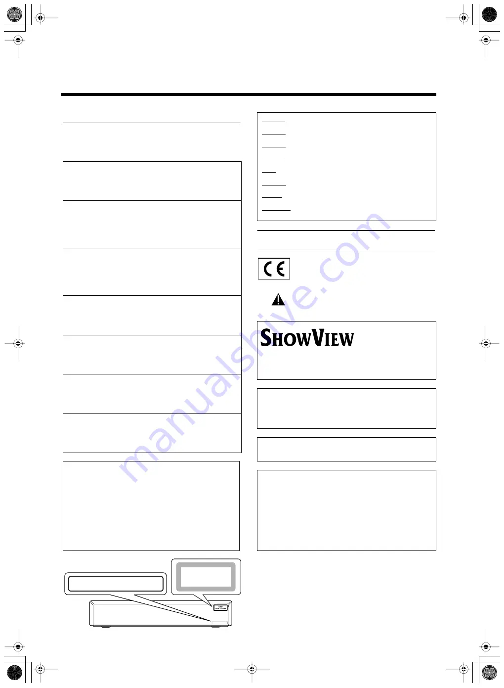 Yamaha DRX-2 Owner'S Manual Download Page 2