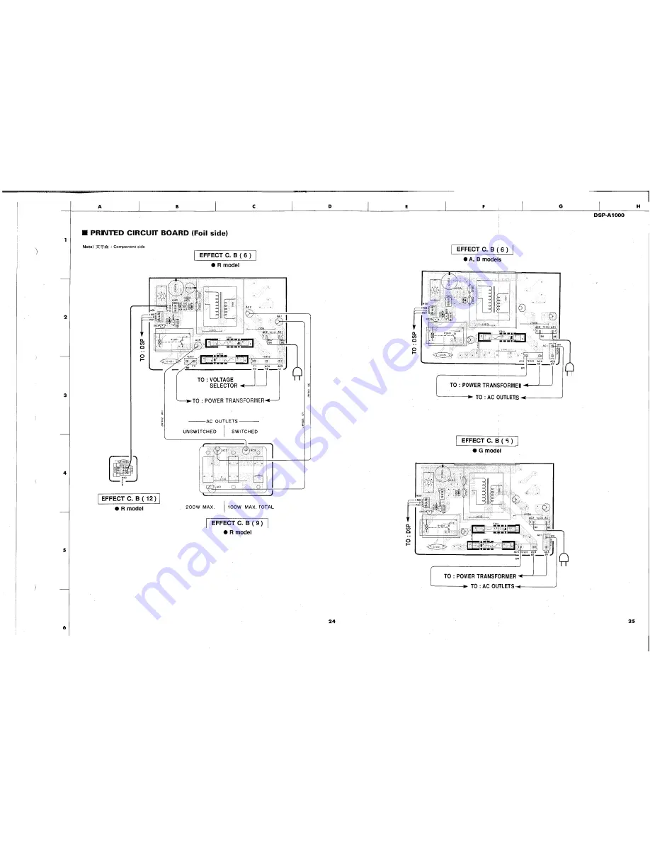 Yamaha DSP-A1000 Service Manual Download Page 17