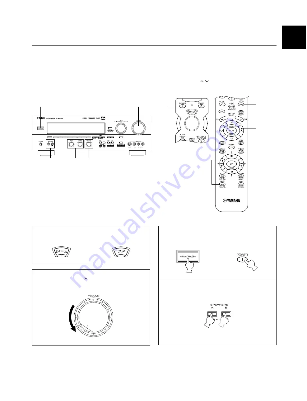 Yamaha DSP-A595a Owner'S Manual Download Page 21