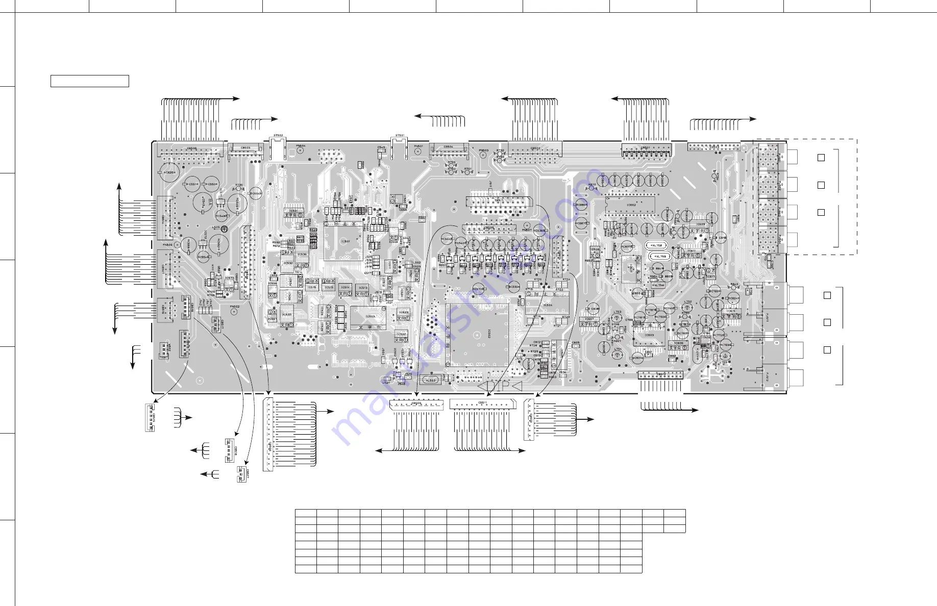 Yamaha DSP-AX2500 Service Manual Download Page 68