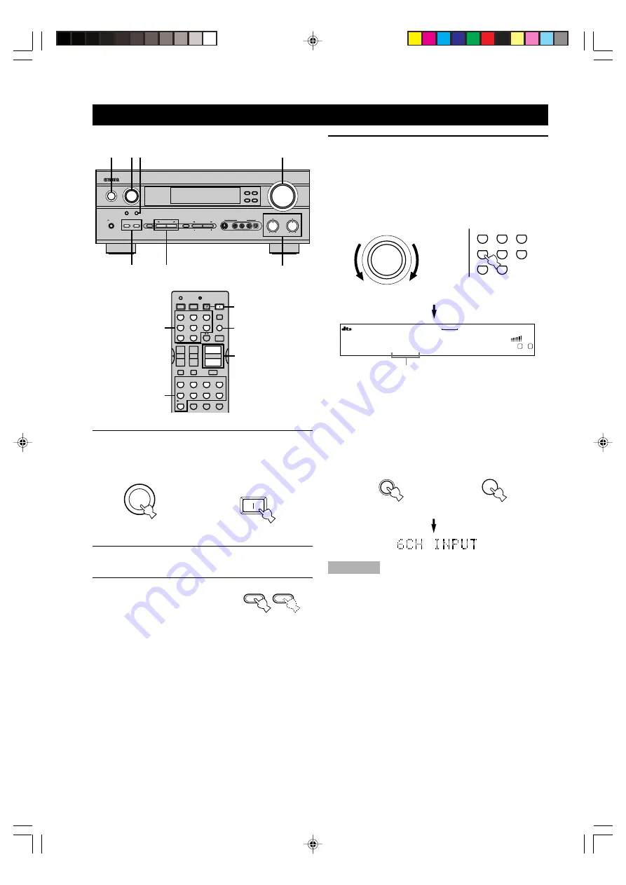 Yamaha DSP-AX640SE Owner'S Manual Download Page 84