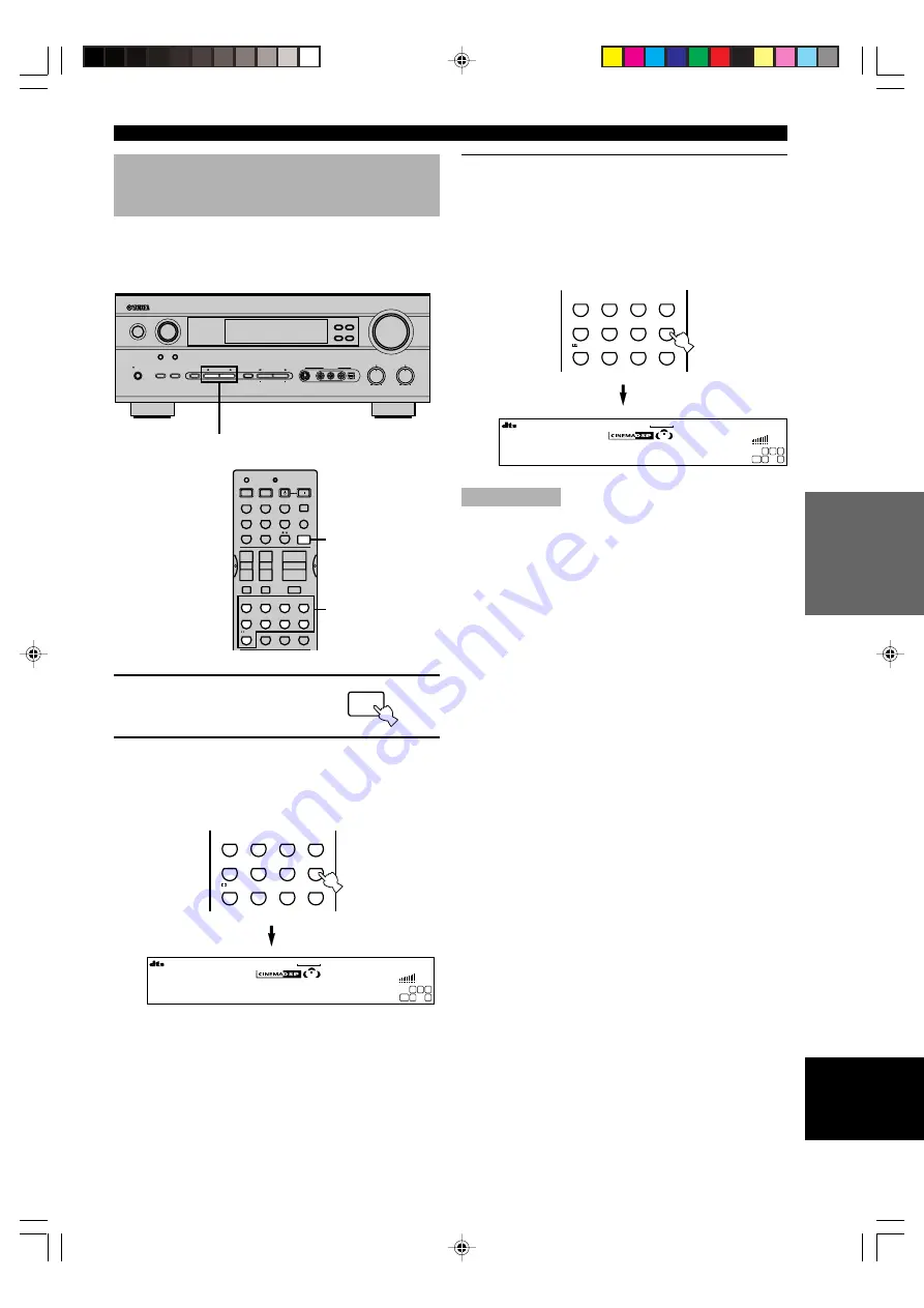 Yamaha DSP-AX640SE Owner'S Manual Download Page 387