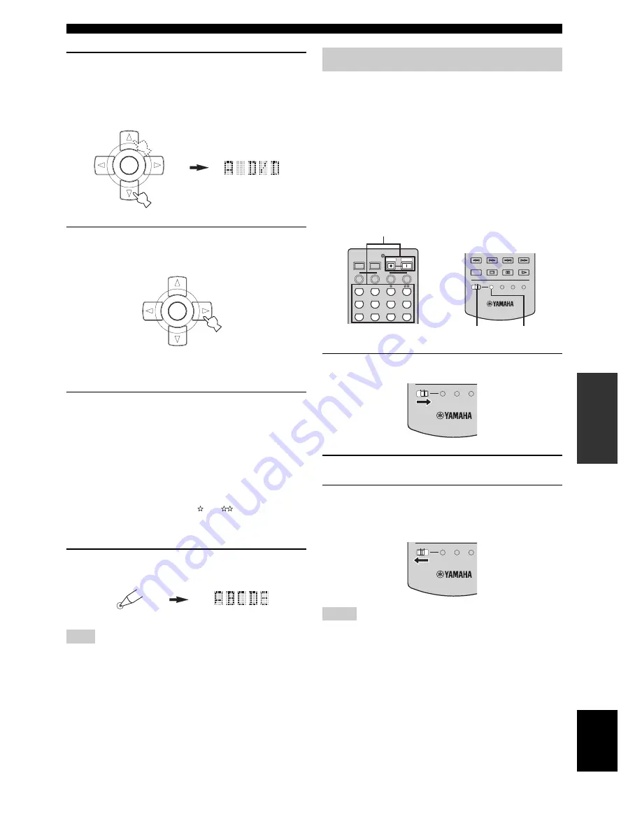 Yamaha DSP-AX861SE Owner'S Manual Download Page 85