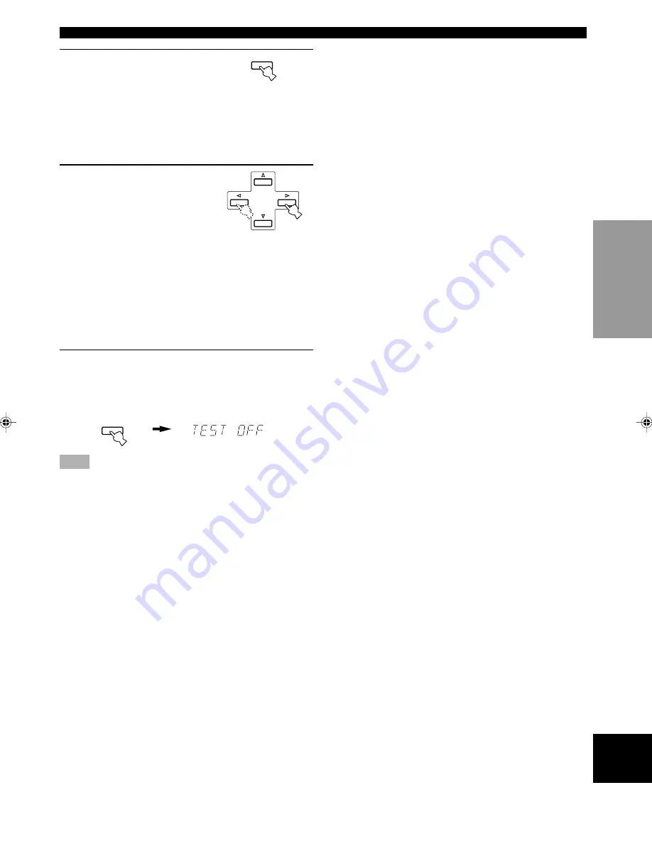 Yamaha DSP-E800 Owner'S Manual Download Page 161